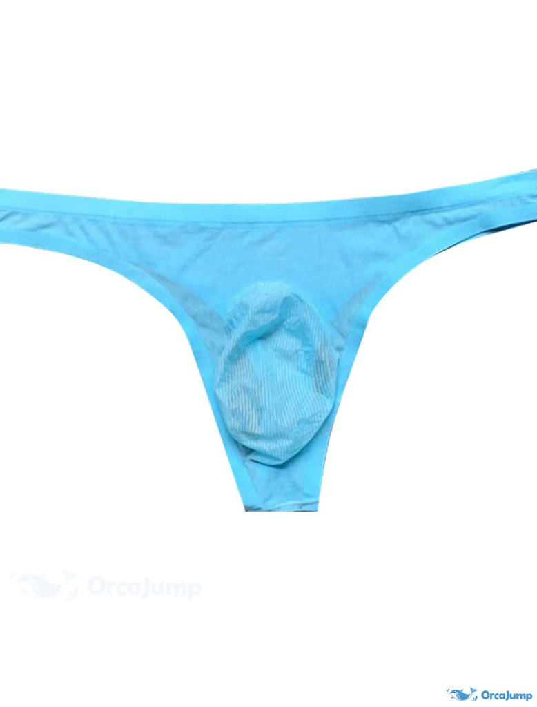 OrcaJump - Mens Sexy G-String Underwear 1 PC Sexy Comfort Basic Pure C