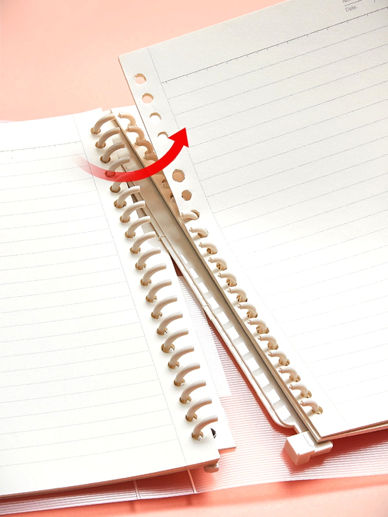 Random Color Loose-leaf Notebook 1pc - Office & School Supplies – OrcaJump