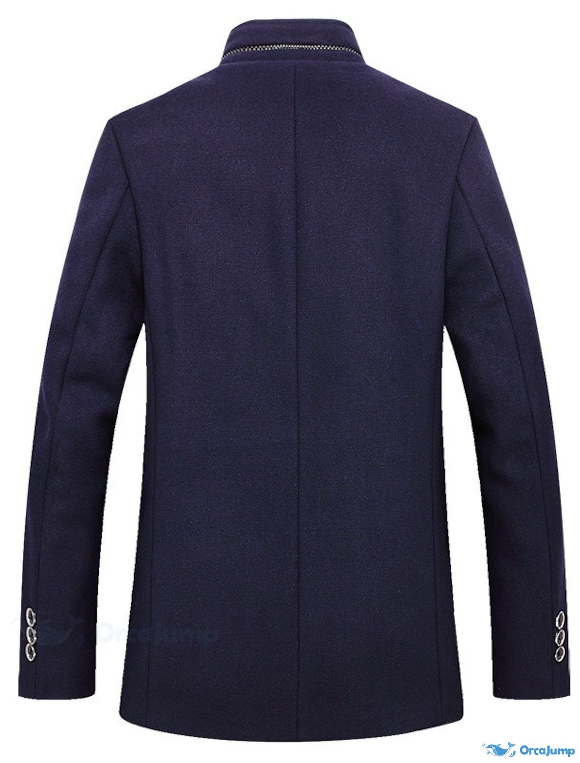 OrcaJump - Manteau dHiver Homme Court Habillement Business Chic et Mod