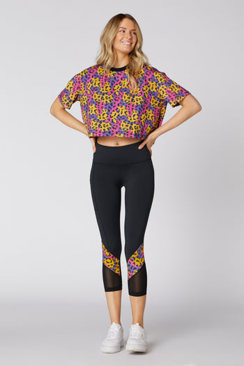 Buy Denim Blouse & Pink Leggings Set 3-4 years | Tops and t-shirts | Argos