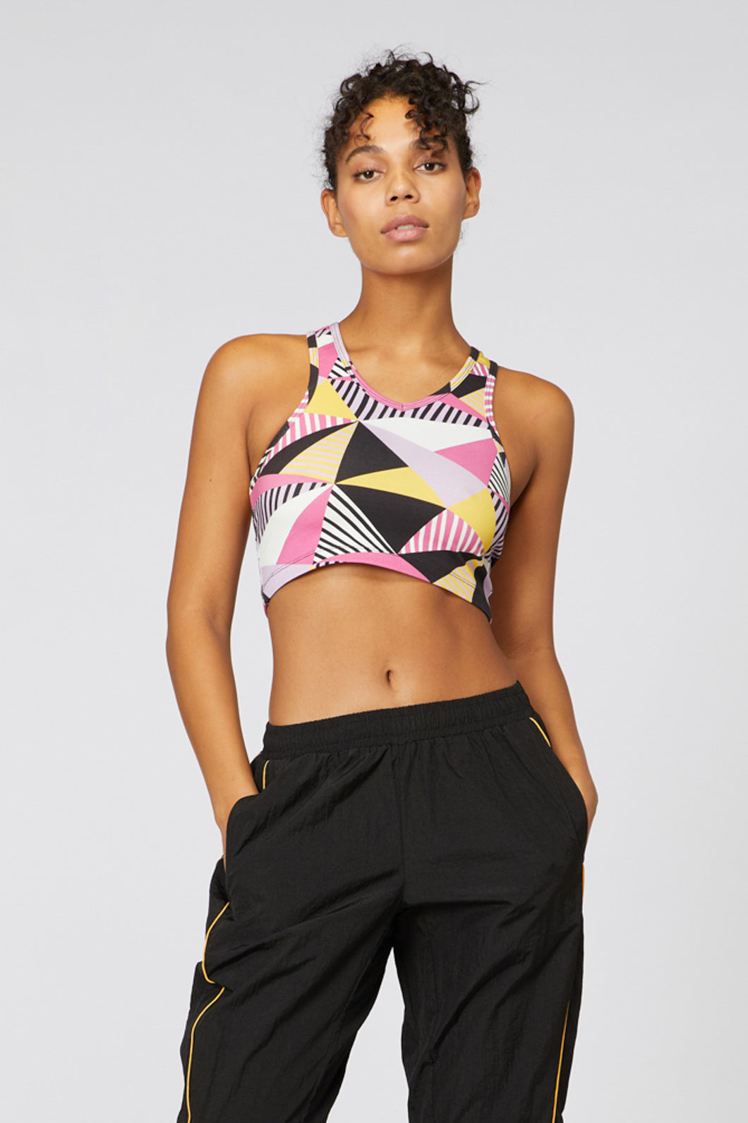 Image of Divergent Printed Midi Top