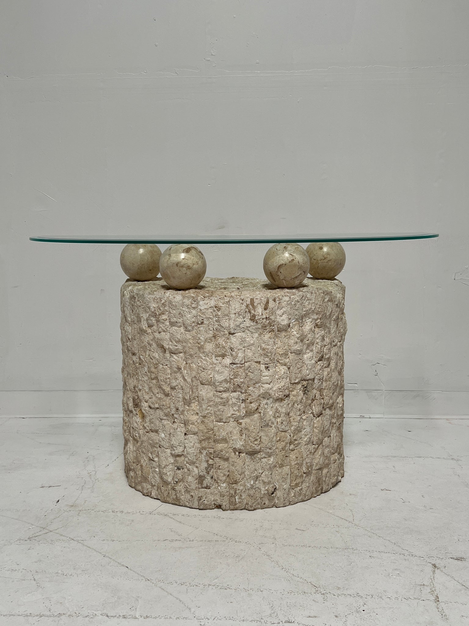 Travertine Console Table, Made in the Philippines