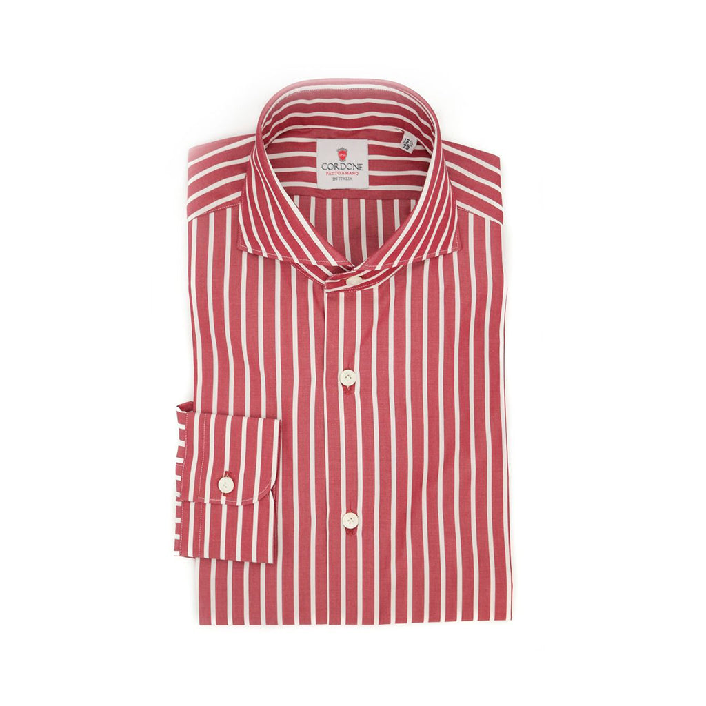 Cordone1956 Striped Oxford Shirt