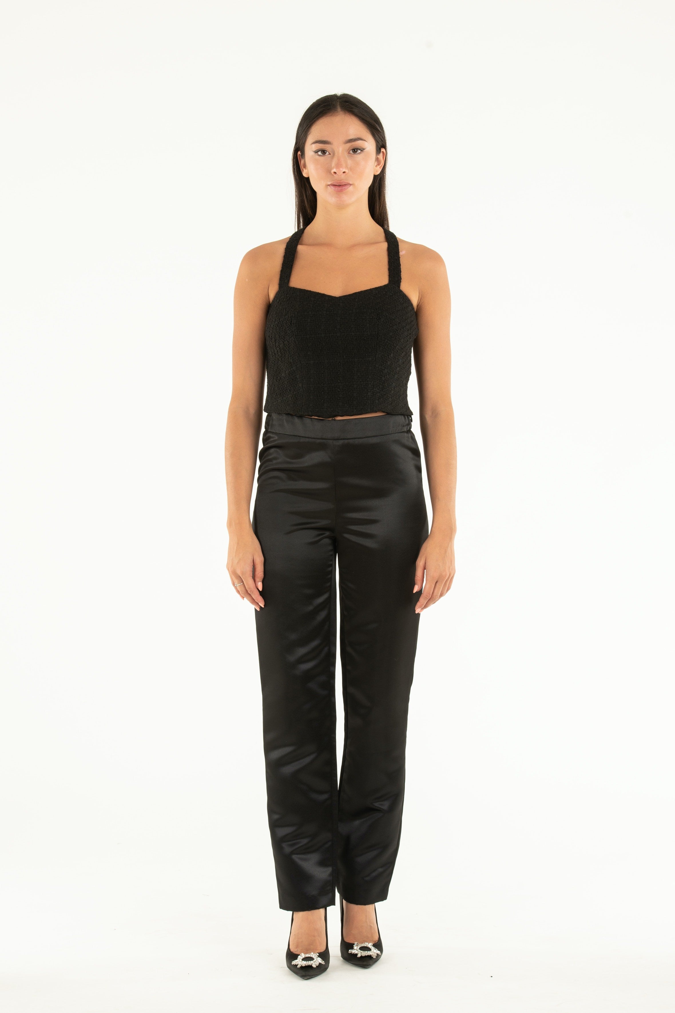 STRAIGHT LINE TROUSERS