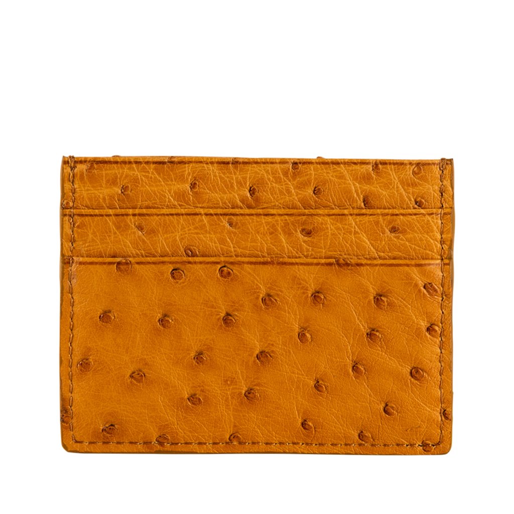 Multiple Wallet Ostrich Leather - Men - Small Leather Goods