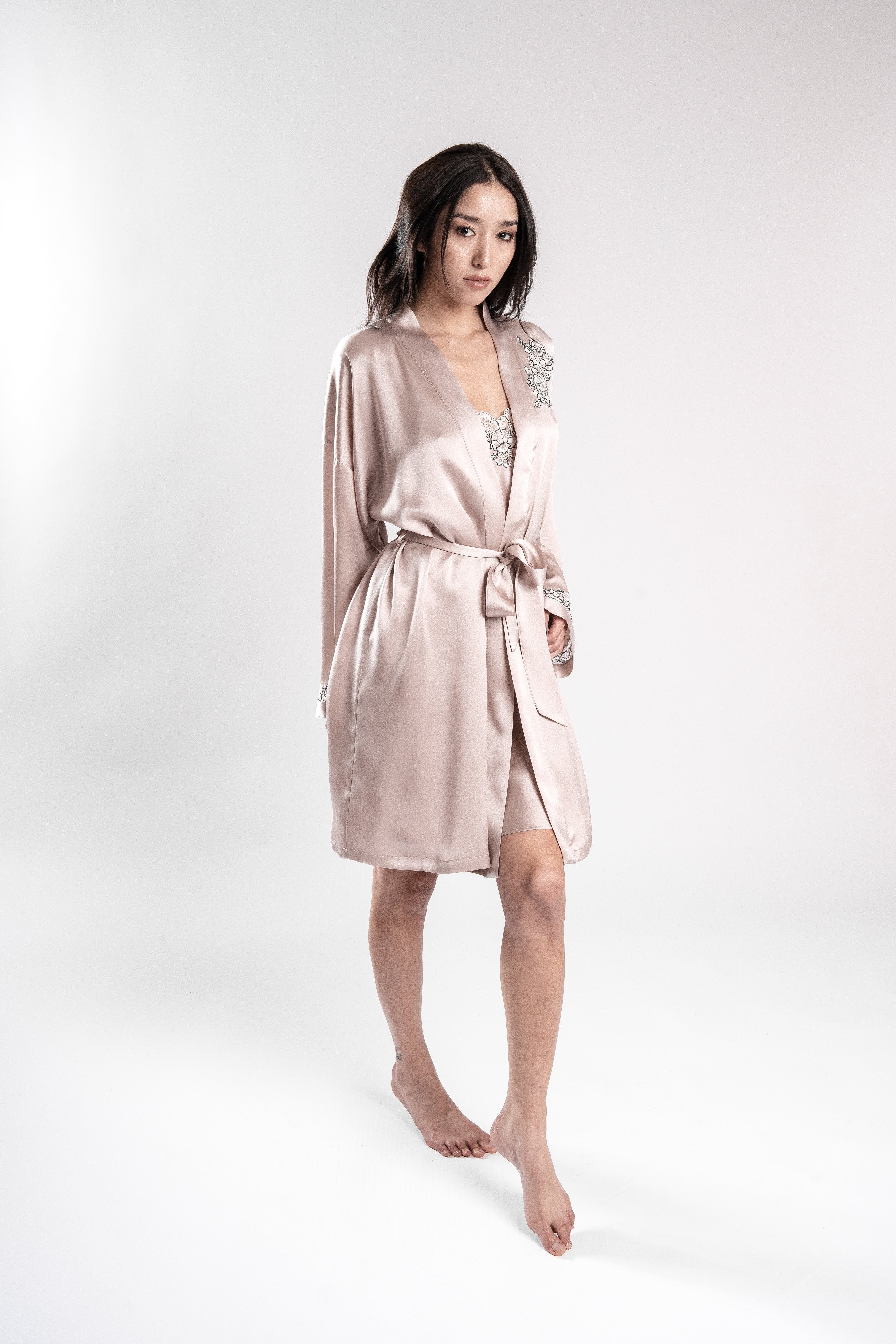 Silk Satin Shorts – Flora Lastraioli Shop Online