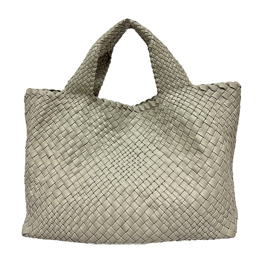 Ghibli Woven Leather Medium Grab Bag