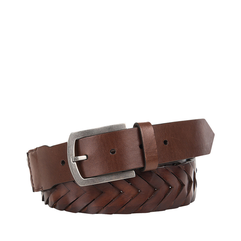 Leather Belt in Dark Brown – Turo