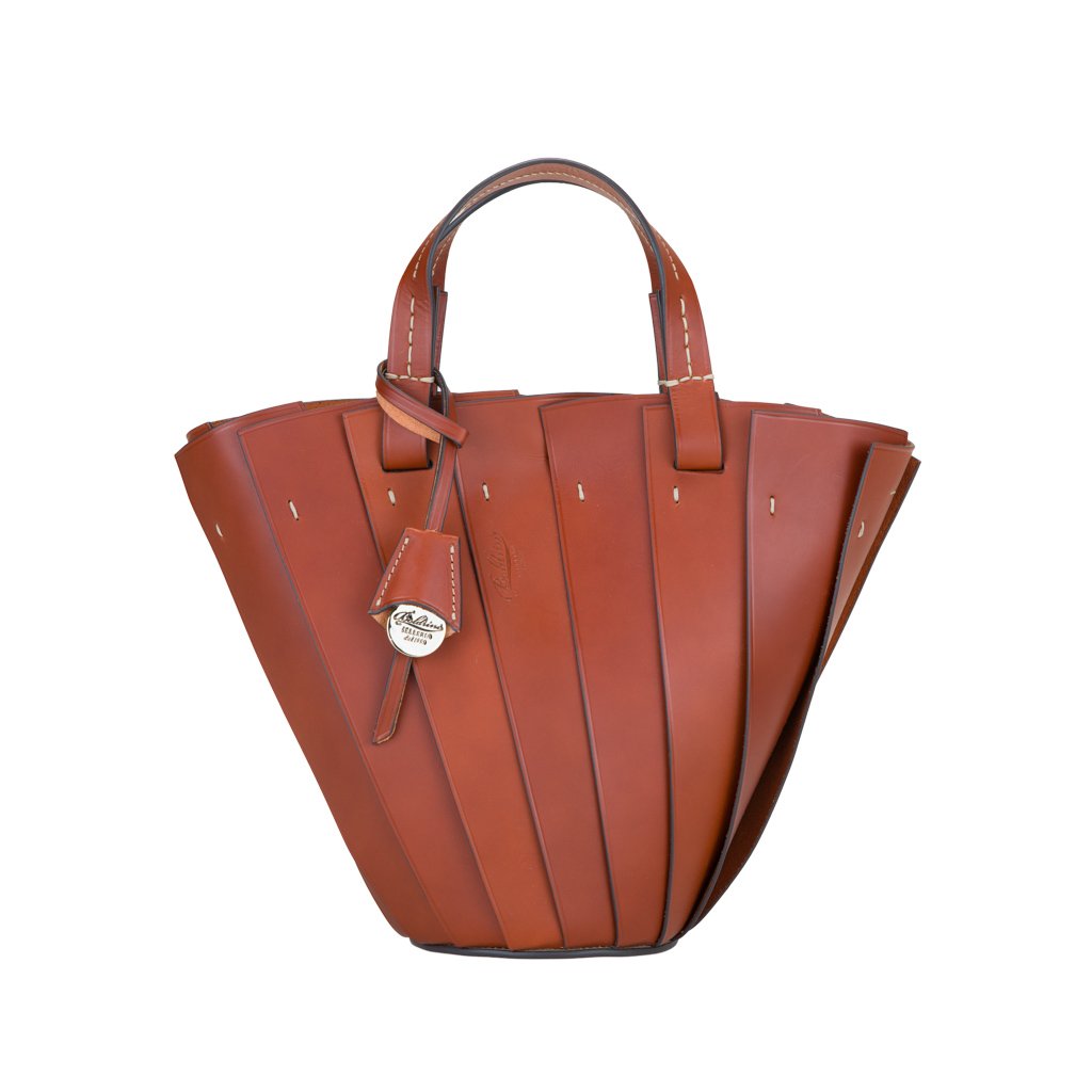 Balletto Brown - Vachetta Leather Tote Bag | MIRTA