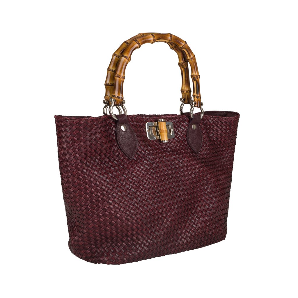 Mirta - Nora Vegetable-Tanned Vachetta Leather Brown Top Leather Bag
