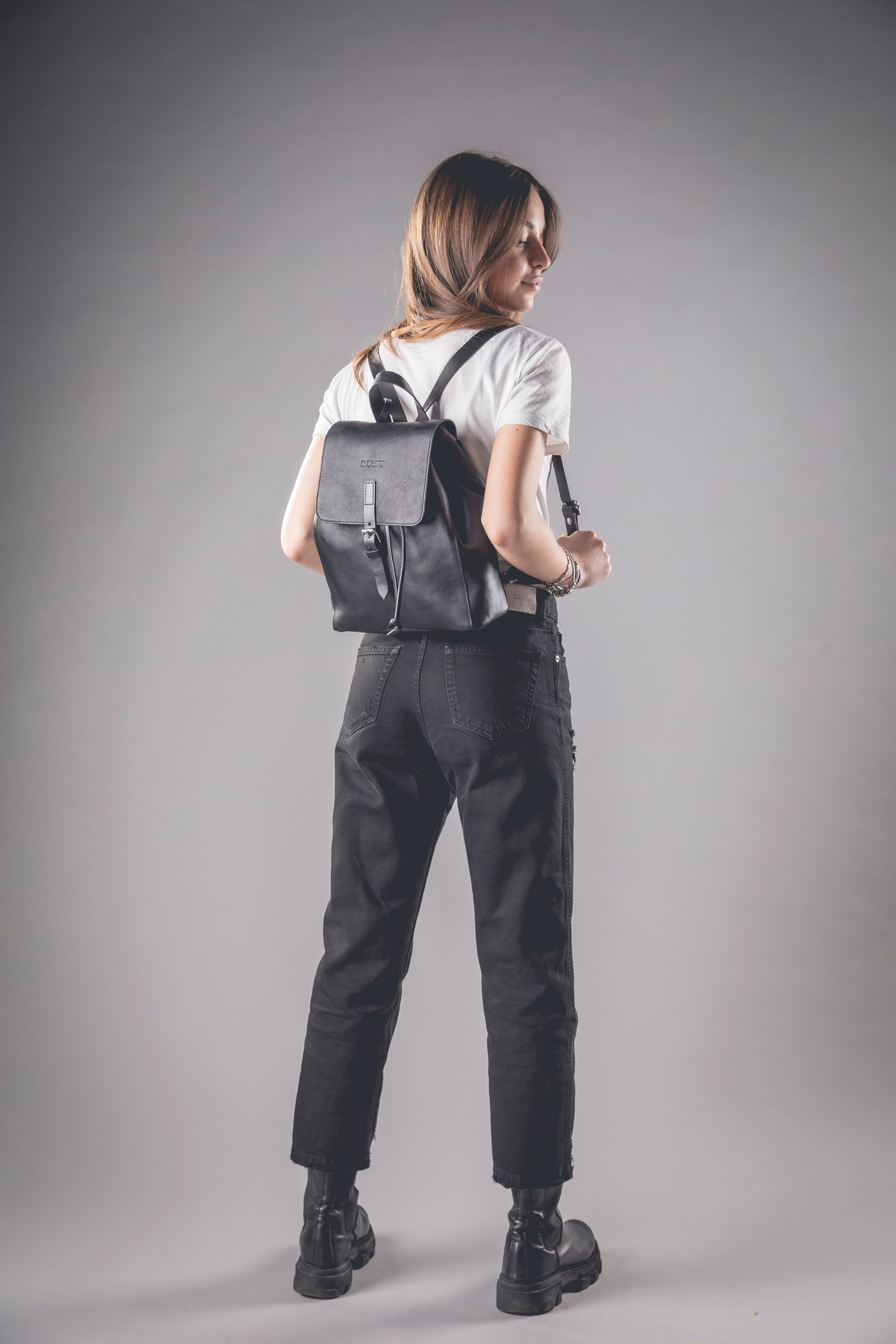 Sandqvist - Backpack - Black - ALVA METAL HOOK