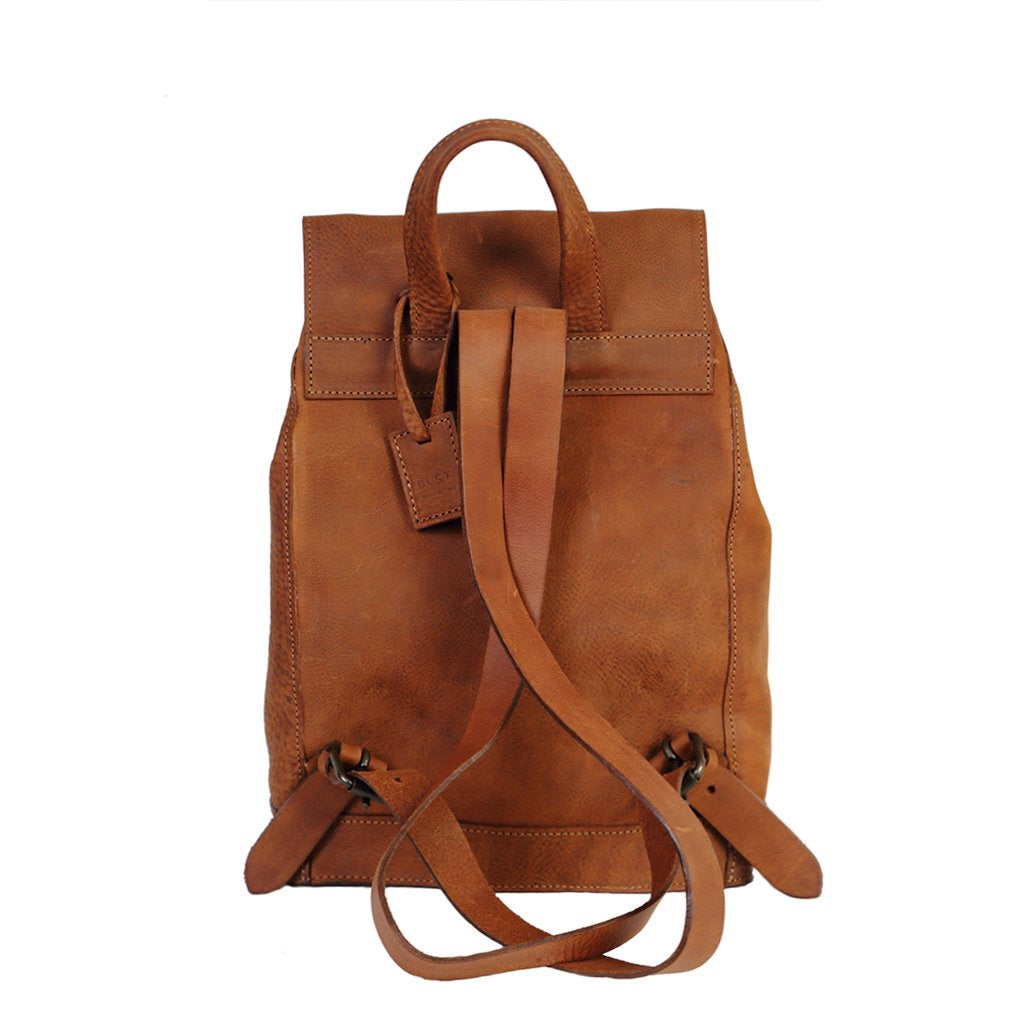 Dionigi Brown - Vegetable Tanned Tuscan Leather Backpack | MIRTA