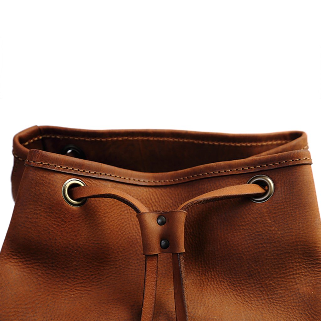 Dionigi Brown - Vegetable Tanned Tuscan Leather Backpack | MIRTA