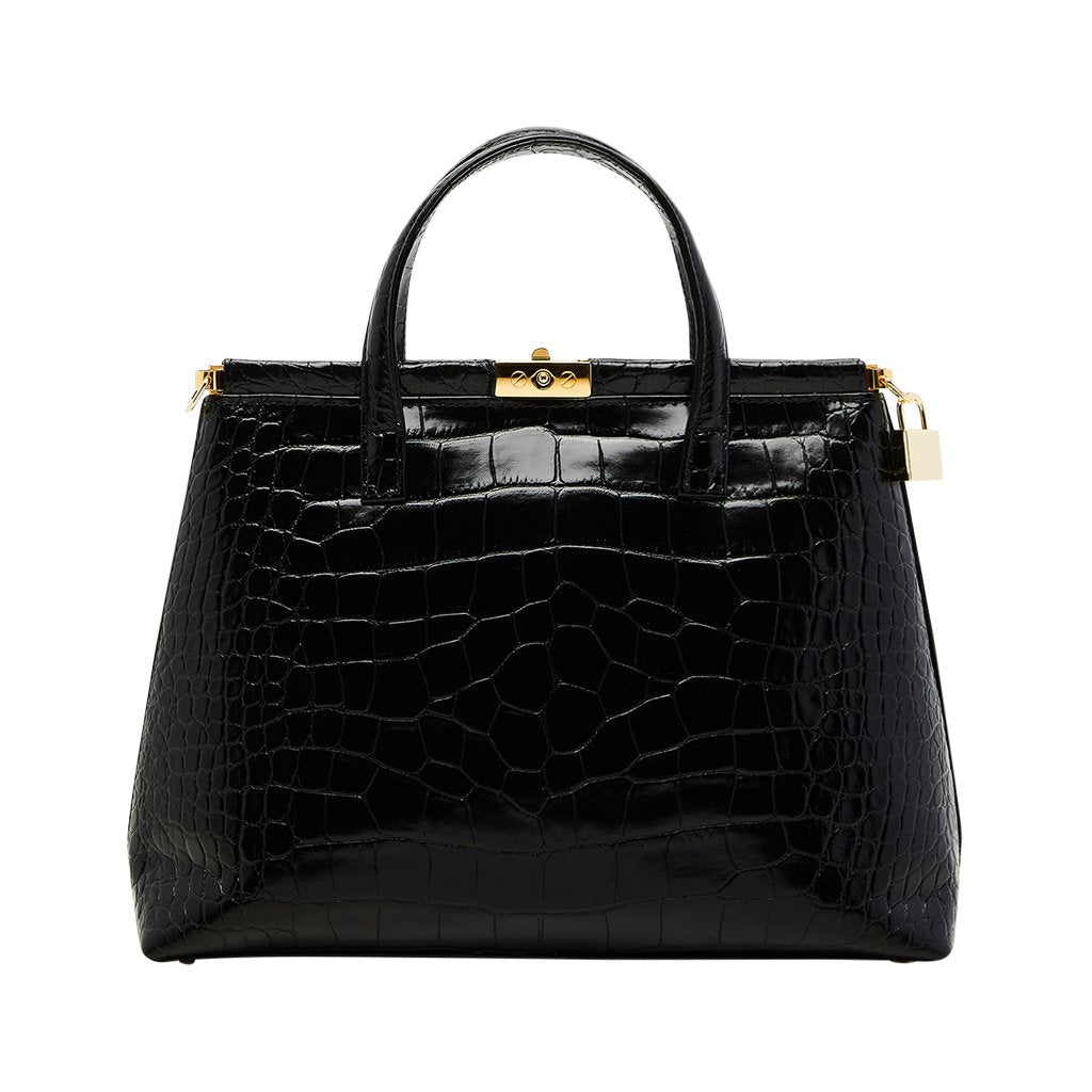 Mirabelle Structured Handbag - Black