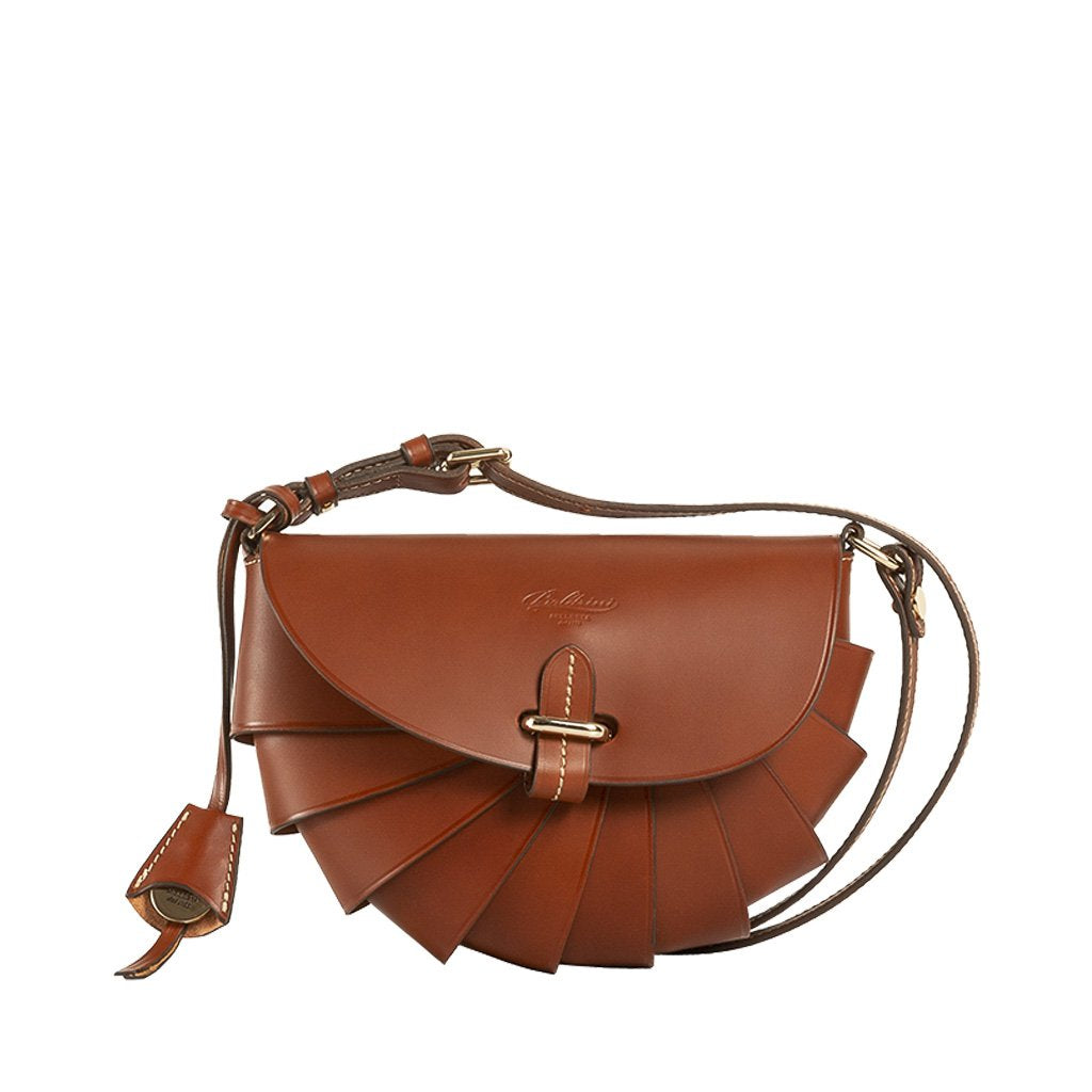 Saffiano Cross-Body Bag Nude Snake - Women's Leather Bags