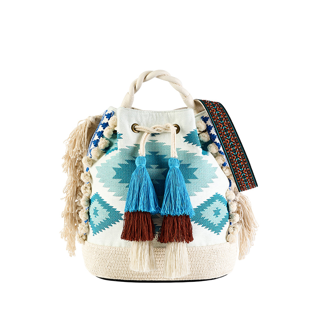 Rwanda Raffia Bucket Bag: by Us – La Réunion Studio