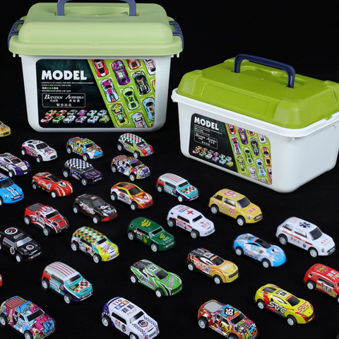 Tudo Dez  A maior loja de preço único do Brasil - Carros, Motos e Aviões -  Brinquedo Kit Mini Carrinhos De Corrida 2 Peças