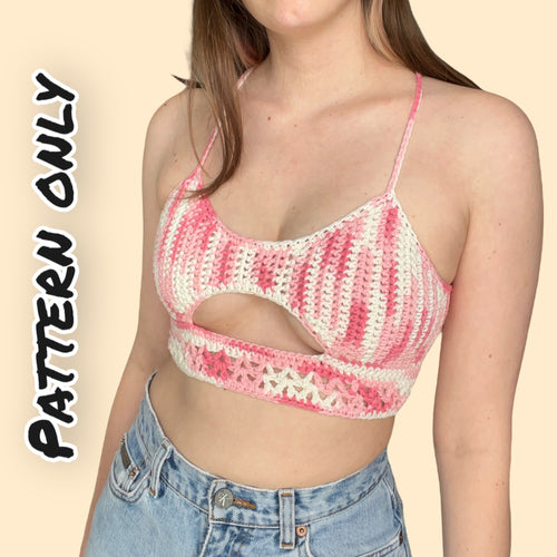 Peekaboob Top Crochet Pattern – PassioKnit Goods