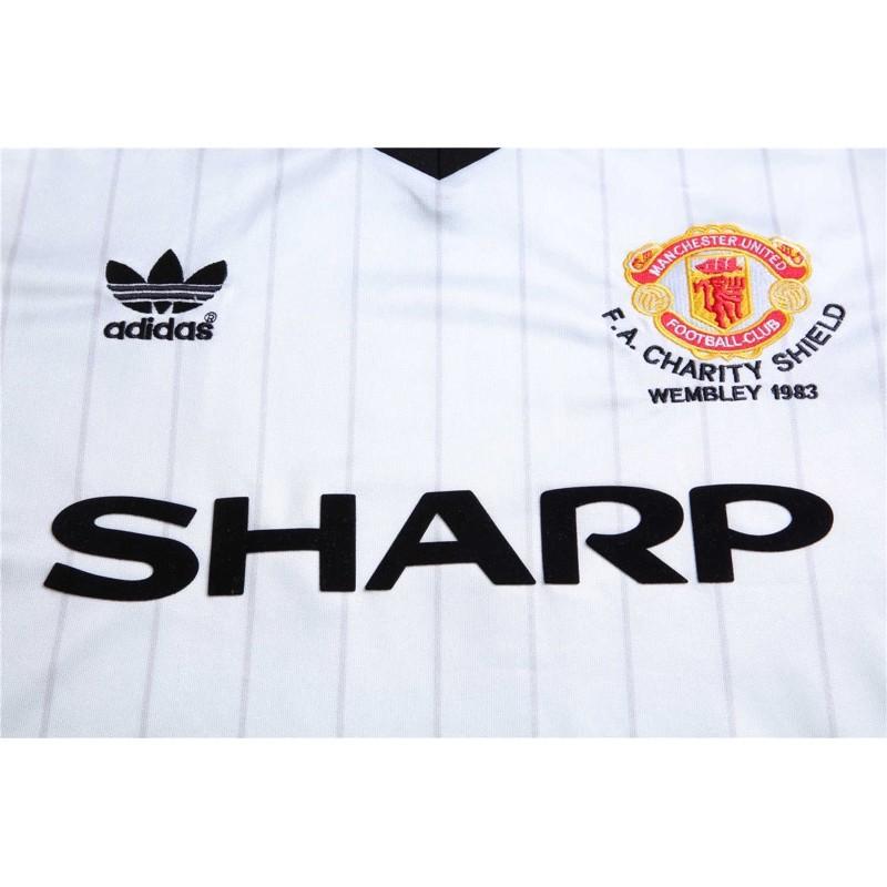 Manchester United 1983/84 Retro Home Jersey Men Adult –