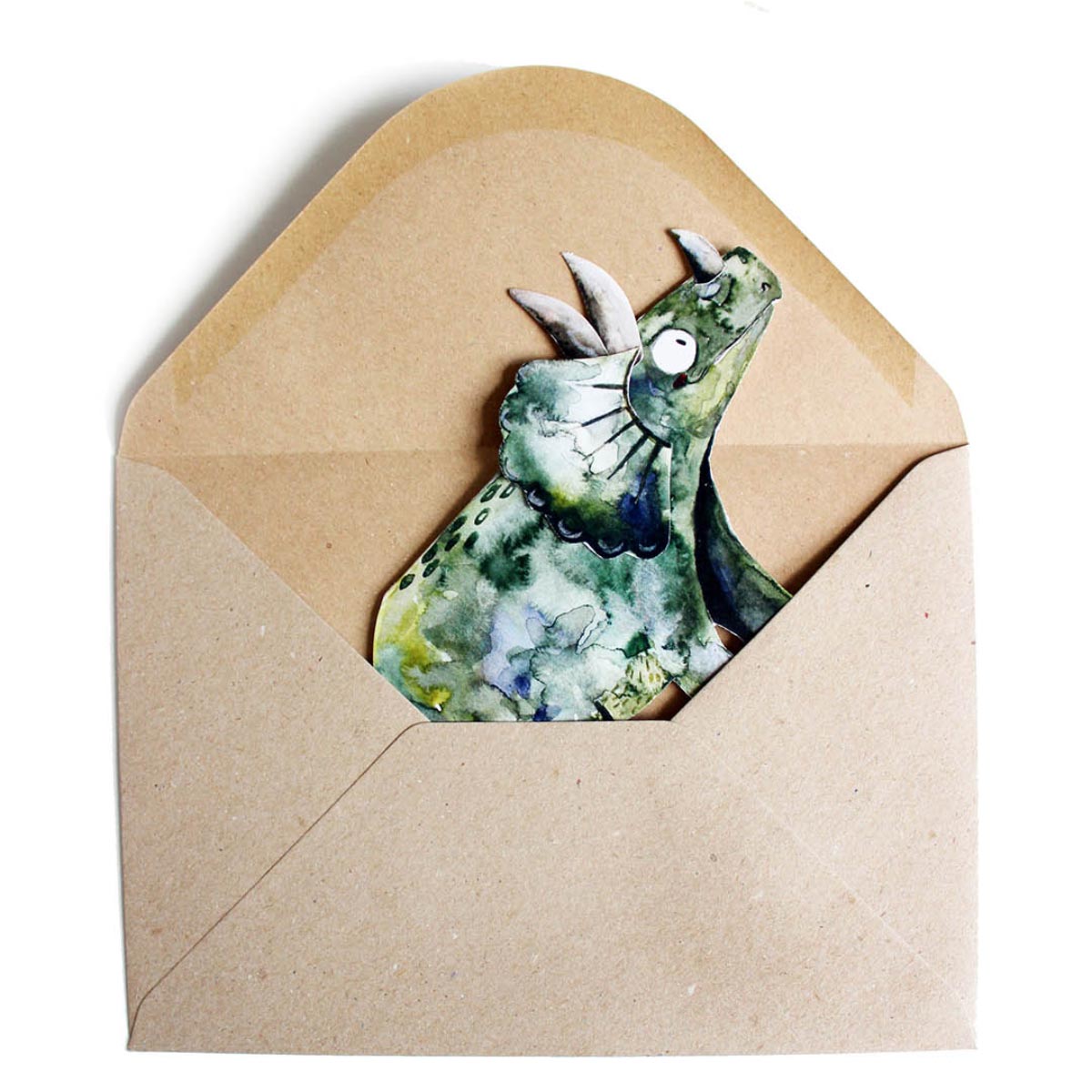 Einladungskarte Dino von Halfbird