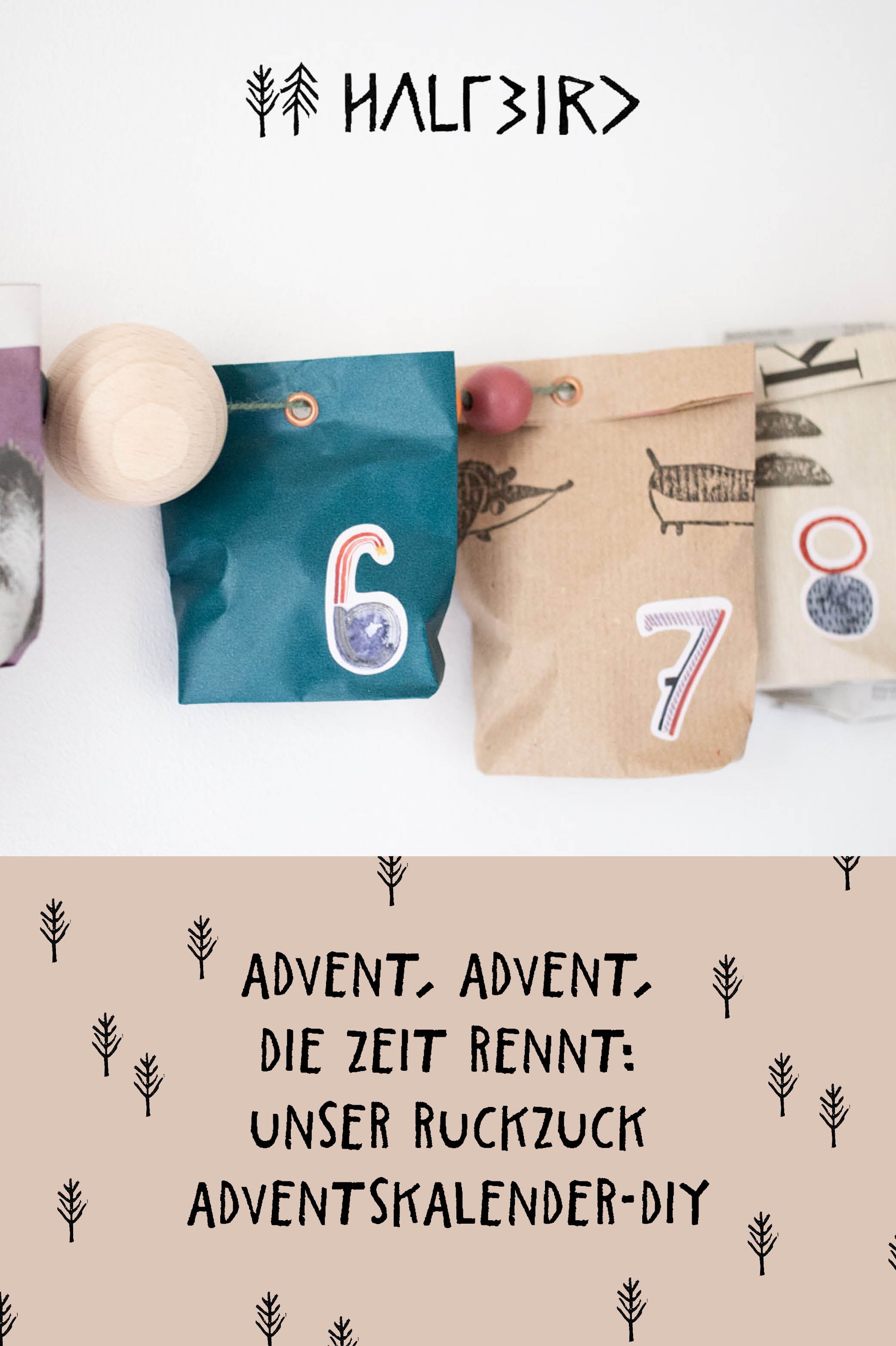 Halfbird Pinterest Pin zum Adventskalender DIY