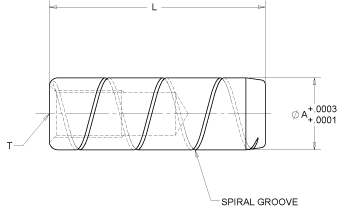 JERGENS PULL DOWEL, 1/2X1-3/4, SPIRAL GROOVE - 31832