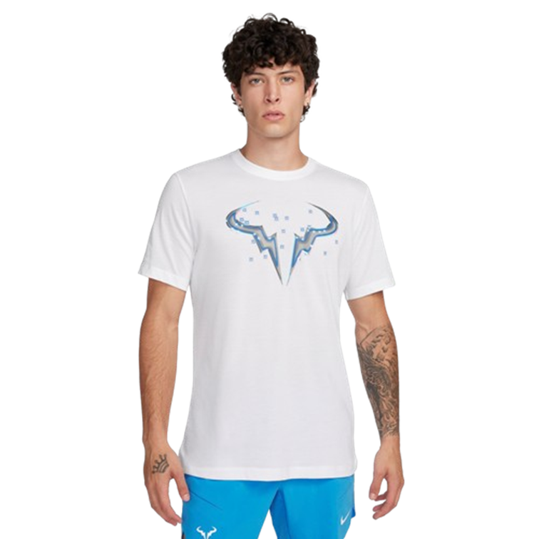 NikeCourt Dri-Fit Rafa White Men's Tennis T-Shirt