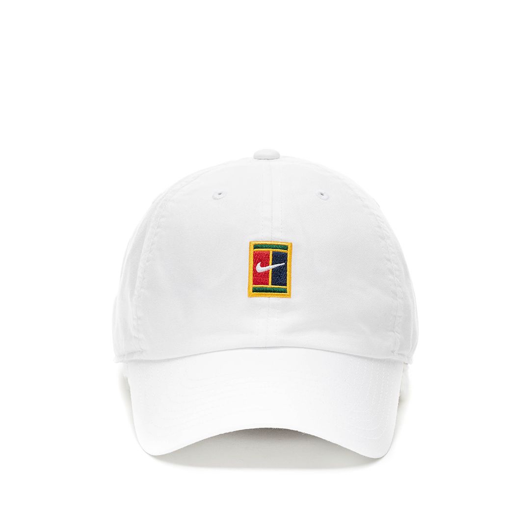 insertar envase Poderoso NikeCourt Heritage Logo 86 White Tennis Hat – Control the 'T' Sports