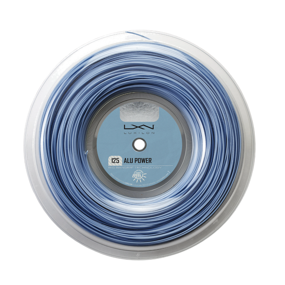 Luxilon Alu Power 125 Silver Tennis String 220m Reel