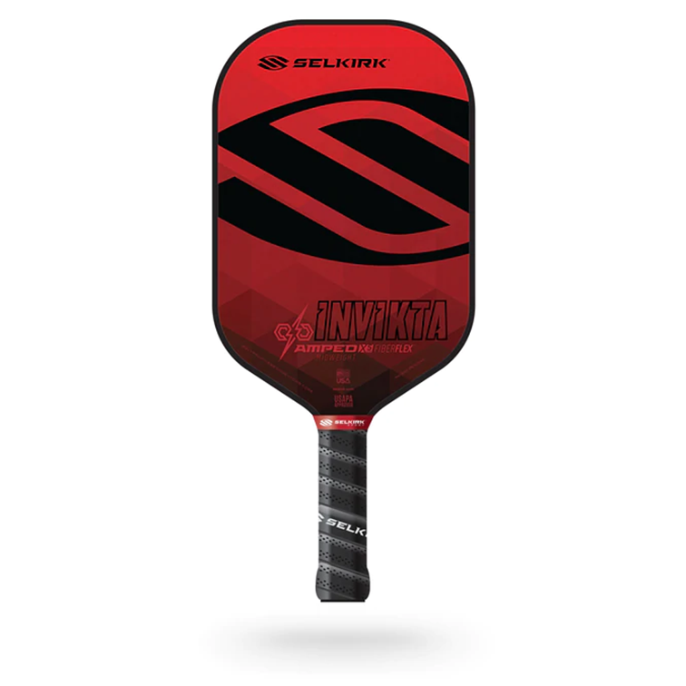 Selkirk Amped Invikta Selkirk Red Pickleball Paddle