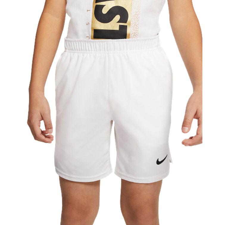 Victory Flex Boys' White Tennis Shorts – Control 'T' Sports