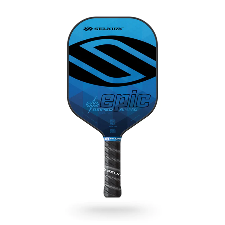 Selkirk Amped Epic Sapphire Blue Pickleball Paddle