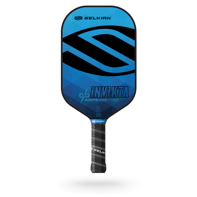 Selkirk Amped Invikta Sapphire Blue Pickleball Paddle