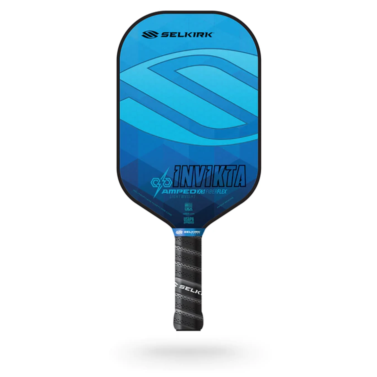 Selkirk Amped Invikta Sapphire Blue Pickleball Paddle