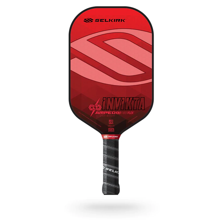 Selkirk Amped Invikta Selkirk Red Pickleball Paddle