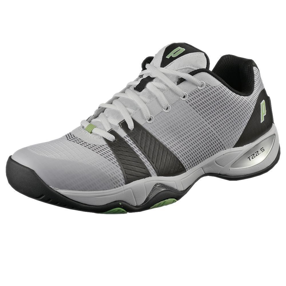 Prince T22.5 White, Green, & Black Men's Tennis Shoes