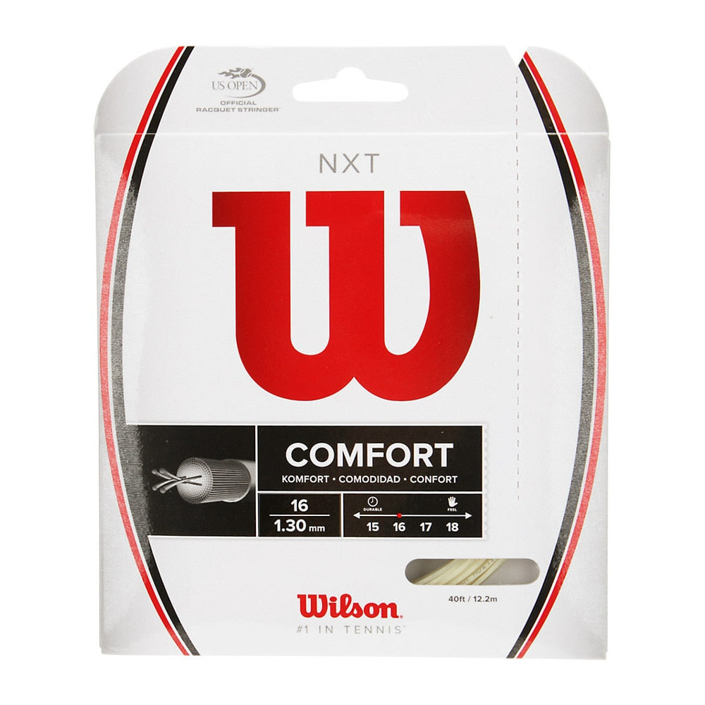 Wilson NXT 16 Comfort Multifilament Tennis String Set