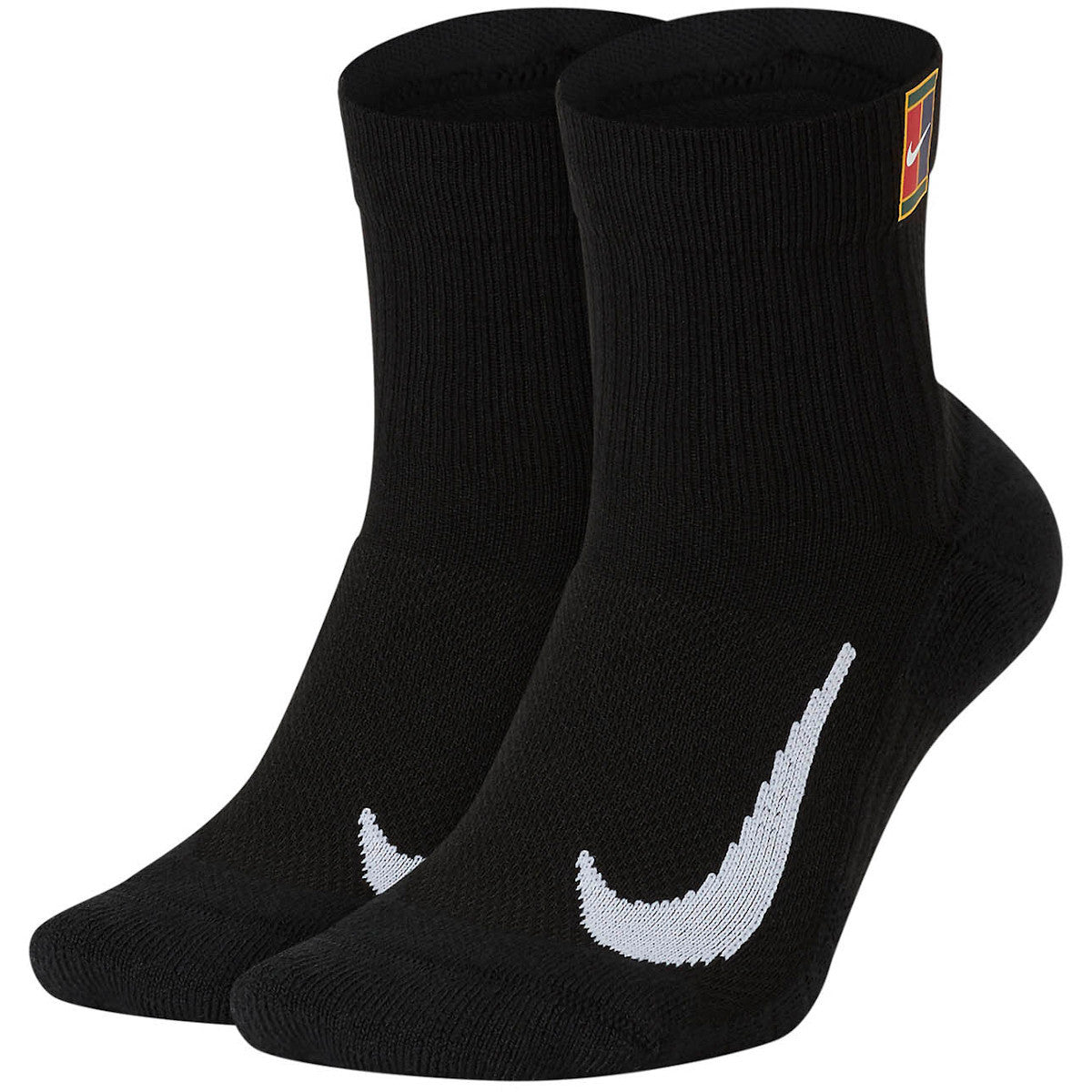 Nike Court Multiplier Max Black Sock (2-Pairs)