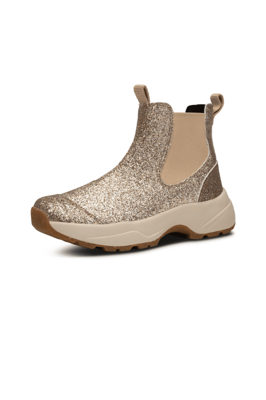 Silje glitter | Cool støvle i multi guld | Gratis fragt | Dresslab.dk