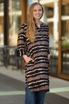 prepair-frederikke-dress-34-kortaermet-kjole-i-sort-og-brun-print-miniature-3