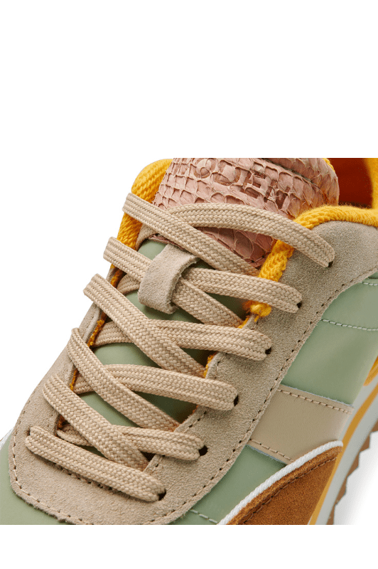 Woden Nellie Metallic | sneakers med plateau sål I Dresslab.dk