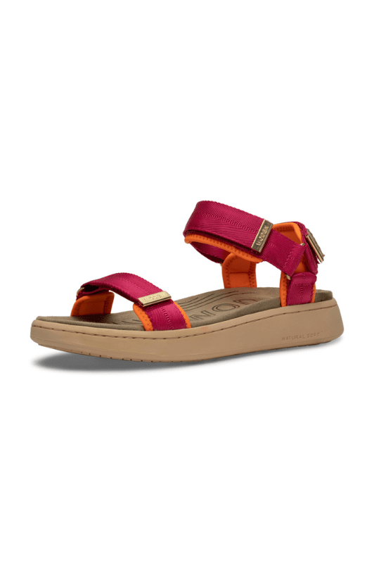 Woden Line sandal | Damesandal pink & farver I Natural Soft™