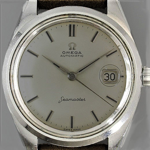 スイスのオメガ時計。1940年代後半から1950年代前半に製造。メンズ