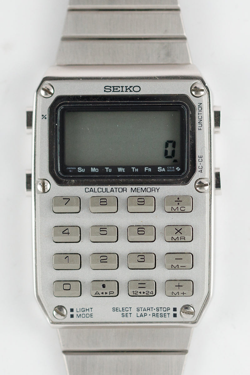 希少 SEIKO CALCULATOR MEMORY C515-5000 | www.psychologiesport.fr