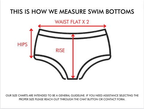 this is how we measure swim briefs