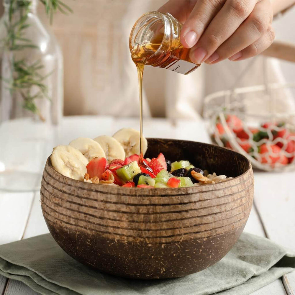 Buy Coconut Shell Soup Bowl an Spoon Online On Zwende