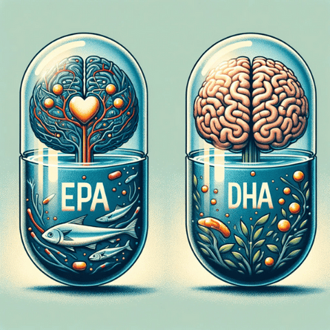 EPA vs DHA in Omega 3 supplements