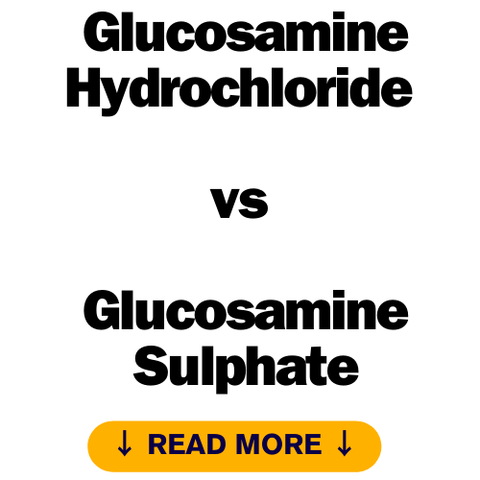 Glucosamine Hydrochloride compared to Glucosamine Sulphate