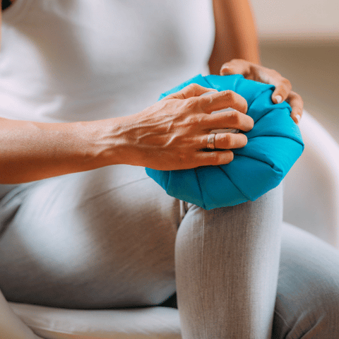 RICE Method for knee pain