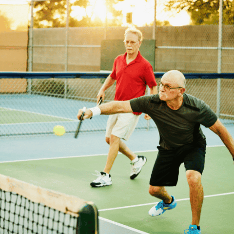 Senior pickleball